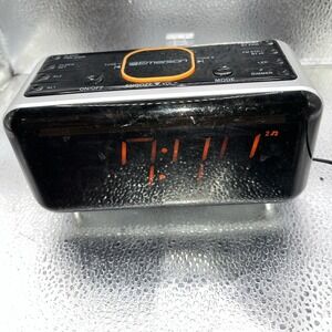 Emerson Alarm Clock Radio w/Bluetooth Capability and Orange LED Display CKS1521